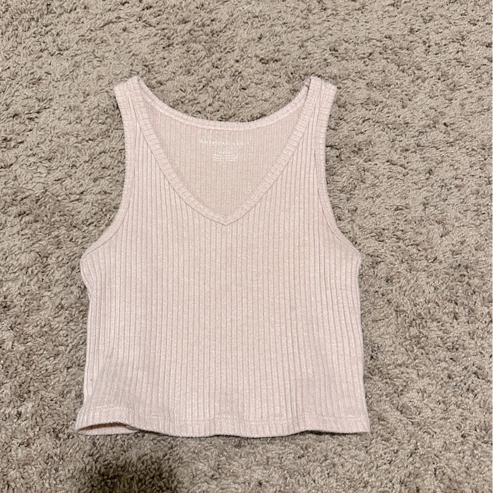 American Eagle, Tank top, light pink, size small